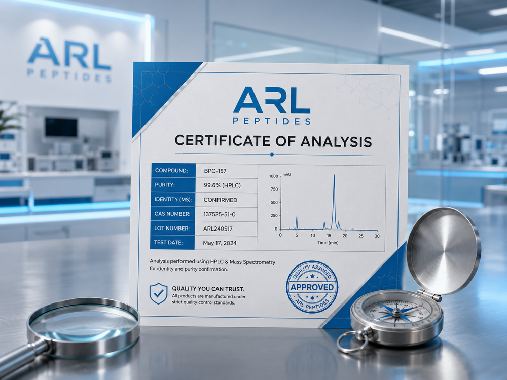 Certificate of analysis